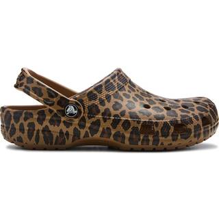 Crocs unisex Classic Animal Clogs Sepia / Leopard 34