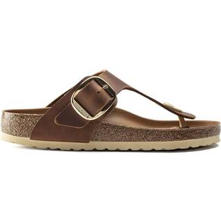 Birkenstock sandal - 1018745 Gizeh Big Buckle cognac
