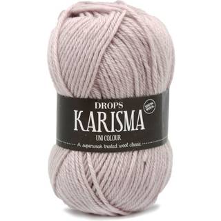 Drops Karisma unicolor - Sølvrosa color 71, 50 gram