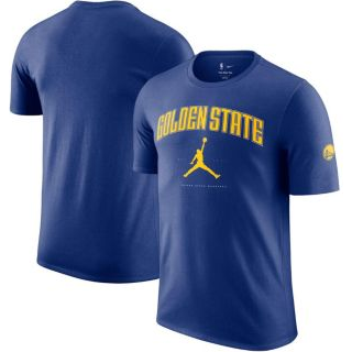 Nike NBA Golden State Warriors Citiers T-Shirt, Blå
