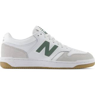 New Balance Mænd 480 i Hvid/Grå Synthetic