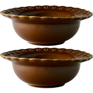 Potteryjo Tulipa Skål 17 Cm 2-pak - Morgenmadsskåle Stentøj Umbra - 025510-V2029