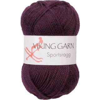 Viking Sportsragg 578 Mørk Lilla Indhold: 60% Uld, 20% akryl, 20% nylon Vægt/længde: 50 gram = ca. 100 meter Anbefalede pinde: 3.50 mm Strikkefasthed: 10 cm = 23 m Vask: Uldvask / Max 30°C / Tørres fladt.