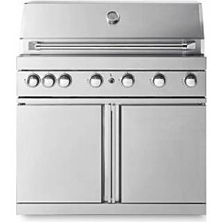 Stainless Collection - Fritstående gasgrill med 6 blus og infravarme