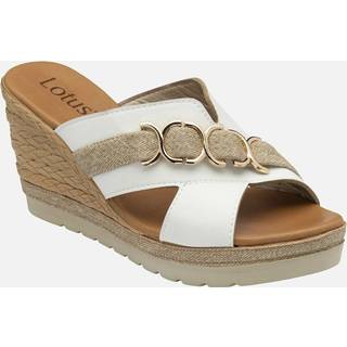 Lotus Lotus Høj Kilehæle Mule Sandaler
