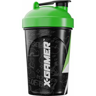 X-Gamer X-Zero Shaker 500ml - Sort &amp; Grøn