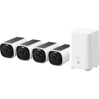 Eufy eufyCam E40 sikkerhedskamera + HomeBase 2 (4-pak)