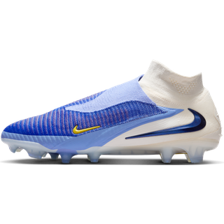 Nike Phantom 6 High Elite-fodboldstøvler til græs - blå - 43