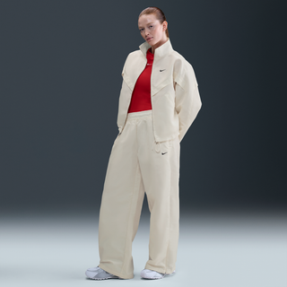 Skinnende Nike Windrunner-bukser til kvinder - hvid - XS (EU 32-34)