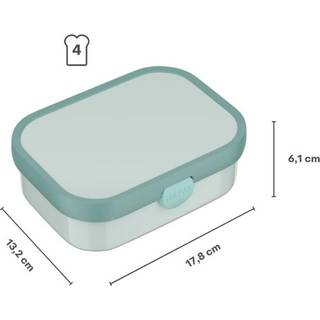 Campus Madkasse fra Mepal - Cool mint farve - ABS