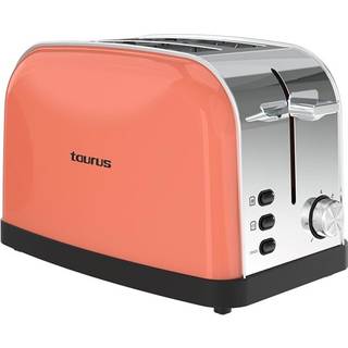 Taurus Brødrister Vintage 2 Skiver, Coral