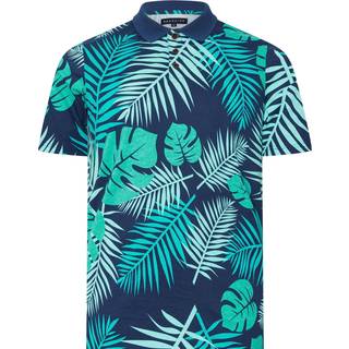 BadRhino Big & Tall BadRhino Big & Tall Blue 100% Cotton Polo Shirt