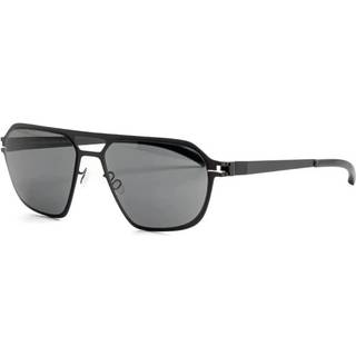 Mykita Sinclair 002 57 Solbriller Mænd Black - Black - 57mm