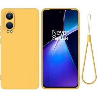 EIDERWOOD OnePlus Nord CE4 Lite (5G) Liquid Silikone Mobil Cover m. Strop - Gul