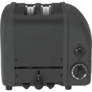 Dualit - Brödrost classic 2 skivor stelth - Brødristere - Sort