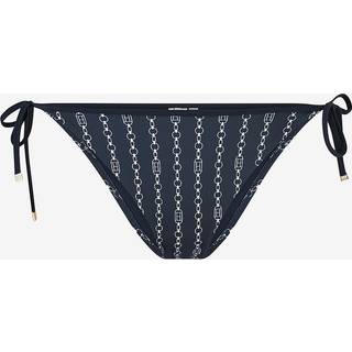 Tommy Hilfiger Tommy Hilfiger Blue Cheeky String Side Tie Bikini Bottoms
