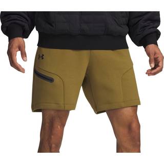 Under Armour Unstoppable Fleece Men's 7" Shorts Canteen Green / Black M