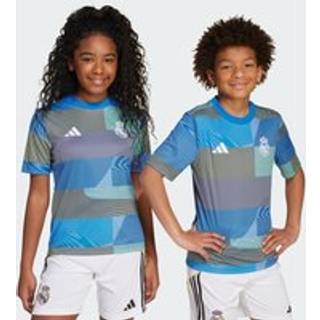 Real Madrid 25/26 Kids opvarmningstrøje - Blue Bird - 128