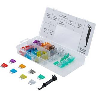 BGS Sikringssortiment STD 3-5-7,5-10-15-20-25-30 amp. 97 dele