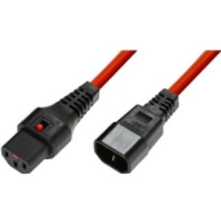 MICROCONNECT Powercord C13 IEC Lock - C14