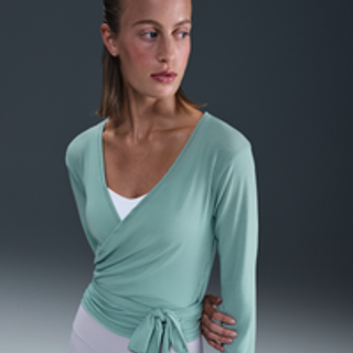 Nike One Relaxed Dri-FIT-trøje til kvinder - grøn - XS (EU 32-34)