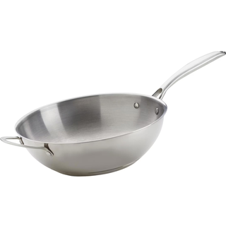 Napoleon Wok, rustfri, Ø29,5 cm, Kan anvendes til induktion - 70028 ✓ På lager - klar til levering og afhentning