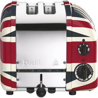 Dualit - Brödrost classic 2 skivor union jack - Brødristere - RØD,Hvid,Blå