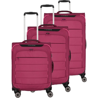 Travelite Skaii Rød Kuffertsæt