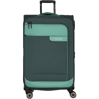 Travelite Viia Kuffert med 4 hjul grøn