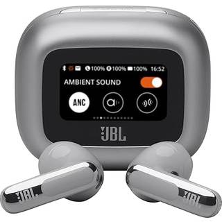 JBL Live Flex 3 true wireless in-ear høretelefoner (sølv) - På lager i butik