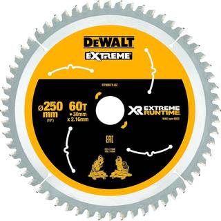 Dewalt rundsavsklinge 250x30 Z60 DT99573-QZ