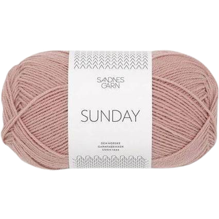 Sunday garn fra Sandnes Garn - Støvet rose
