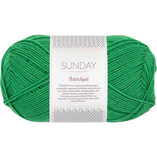 Sunday garn fra Sandnes Garn - Statement green PetiteKnit