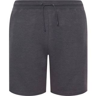 BadRhino Big & Tall BadRhino Big & Tall Grey Diamond Quilted Ebony Shorts