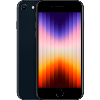Apple iPhone SE (2022) 5G Dual eSIM 128GB 4GB RAM Midnat Sort