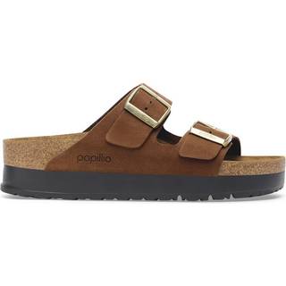 Birkenstock Arizona Platform Flex Nubuck sandalerEU 37 (UK 4.5)