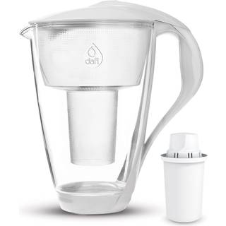 Dafi Filterkande Glas, 2,0 L, Hvid