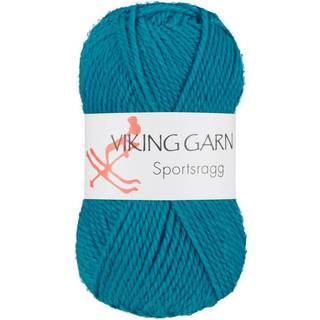 Sportsragg - Viking Garn - Farve 529 Turkis