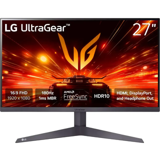 27" LG UltraGear 27GS50FX-B - LED monitor - Full HD (1080p) - 27" - HDR