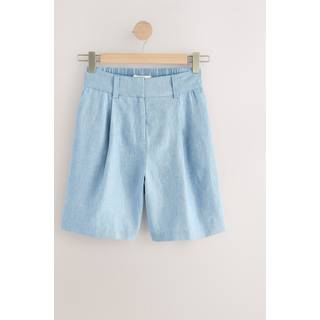 Next Hør Rich Teksturerede Chambray Shorts40