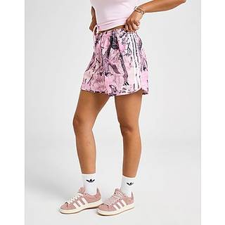 adidas Satin Camo Shorts, Pink