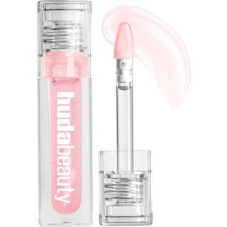 Huda Beauty - Faux Filler Jelly Oil - Læbeolie - Faux Filler Oil Clear - For Women - Pink##Lilla