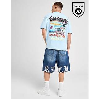 Hoodrich Graffiti Rave T-Shirt, Blå