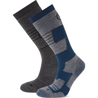 Tog 24 Tog 24 Blue Linz Ski Socks 2 Packs