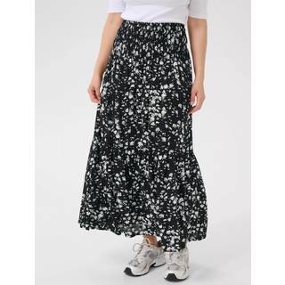 Kaffe Kabeathe Skirt Nederdele 10510316 Black / Chalk Graphic (XS/S)
