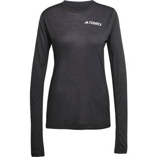 adidas Terrex Women's Xploric ClimaCool L/S T-Shirt Funktionsshirt Damer størrelse XL farve grå