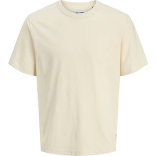 Ensfarvet T-shirt