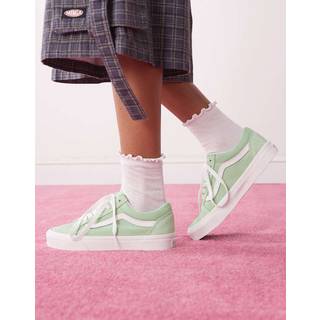 Vans - Old Skool Shoes, Man, Green, Size: 38 - Green - 38