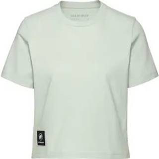 Mammut Women's Massone T-Shirt Cropped Patch Damer størrelse L farve grå