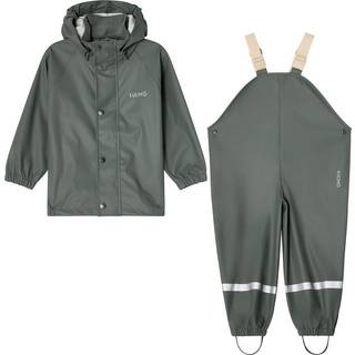 Kuling San Marino Uforet Regnsæt Light Green 134/140 cm  Grøn  134/140 cm  Unisex